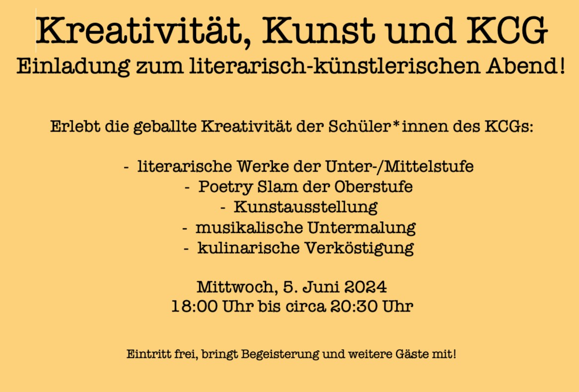 Kultur am KCG2